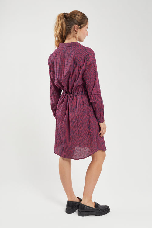 Robe chemise à carreaux - coton - Armor-lux - 2