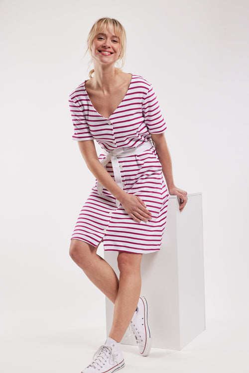 Robe rayée - coton épais - Armor-lux - 3