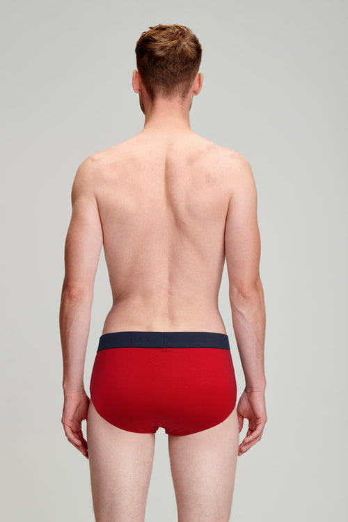 Plain briefs - light organic cotton - Armor-lux - 2