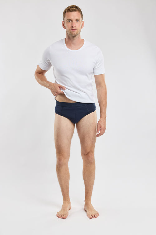 Plain briefs - light organic cotton - Armor-lux - 4