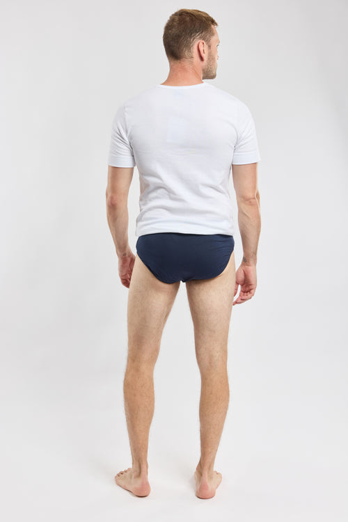 Plain briefs - light organic cotton - Armor-lux - 3