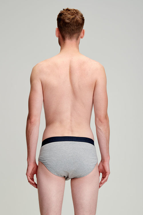Einfarbiger Slip – leichte Bio-Baumwolle - Armor-lux - 2