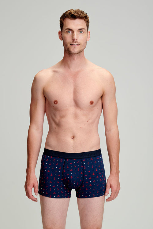 Bedruckte Boxershorts – leichte Bio-Baumwolle - Armor-lux - 1