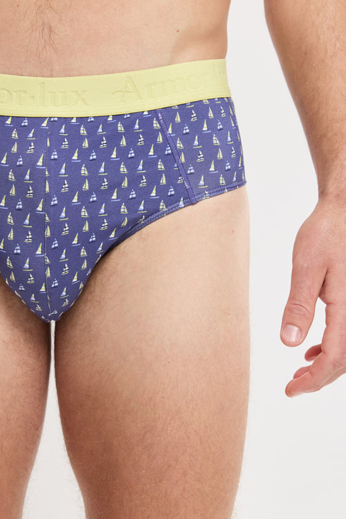 Printed briefs - organic cotton - Armor-lux - 2