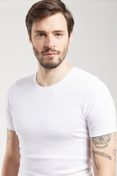 Einfarbiges T-Shirt – Bio-Baumwolle und Kapok - Armor-lux - 2