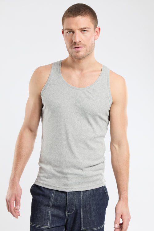 Plain tank top - Lyocell and cotton - Armor-lux - 1