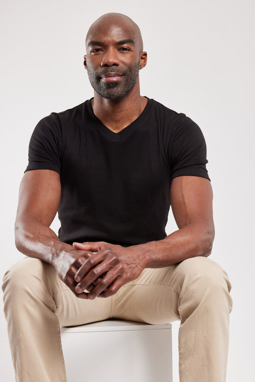 Plain T-shirt - Lyocell and cotton - Armor-lux - 2