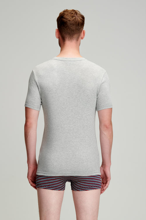 Einfarbiges T-Shirt – Lyocell und Baumwolle - Armor-lux - 2
