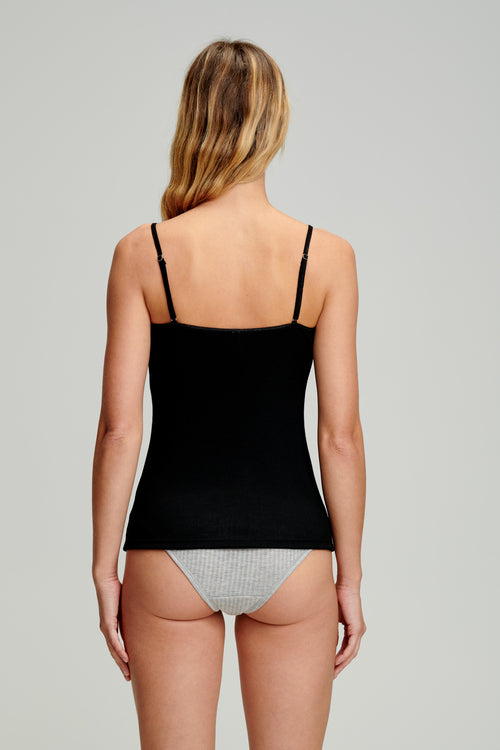 Caraco col dentelle - laine et soie - Armor-lux - 6