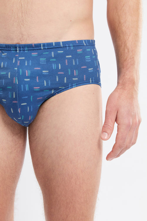 Fish print briefs - organic cotton - Armor-lux - 2