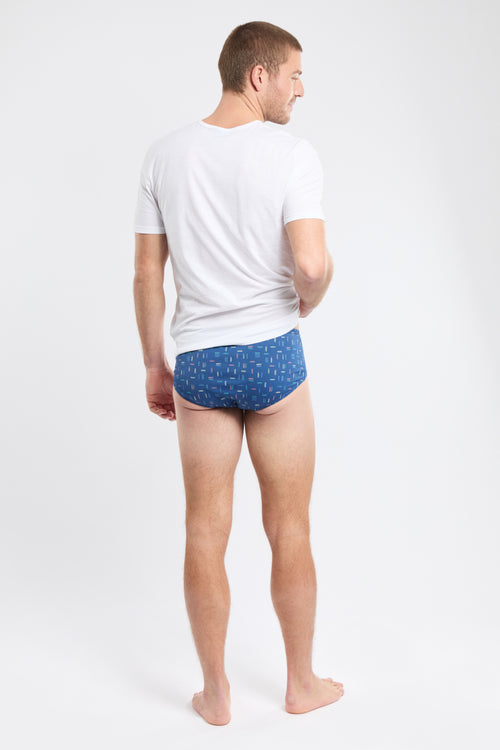 Fish print briefs - organic cotton - Armor-lux - 4