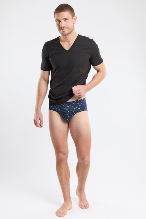 Printed briefs - organic cotton - Armor-lux - 3