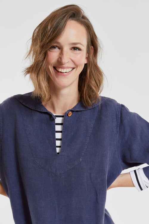 Robe vareuse Héritage - lin - Armor-lux - 1