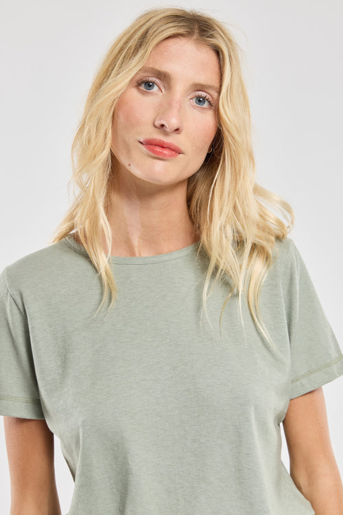 T-shirt uni - coton et lin - Armor-lux - 6