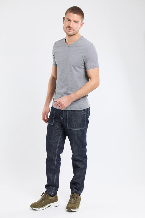 Crew neck T-shirt - cotton and modal - Armor-lux - 3