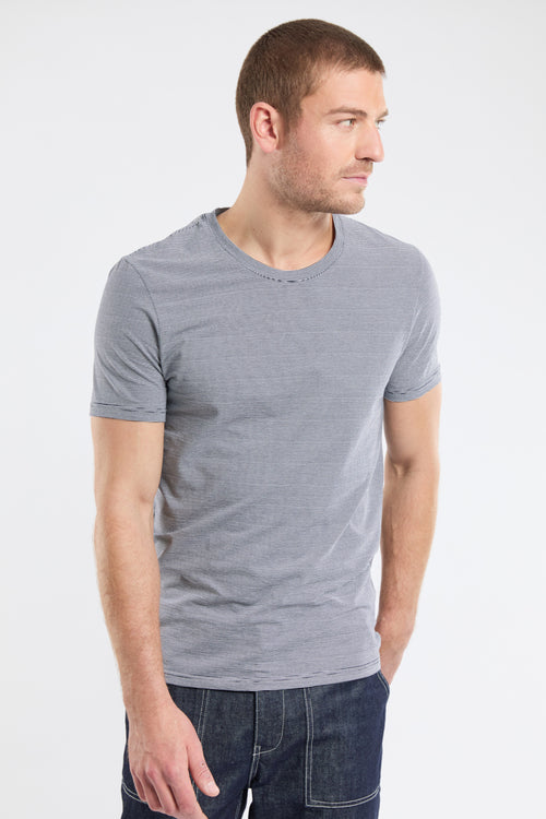 Crew neck T-shirt - cotton and modal - Armor-lux - 5