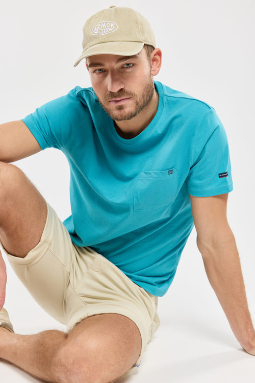 T-shirt avec poche - coton léger - Armor-lux - 2