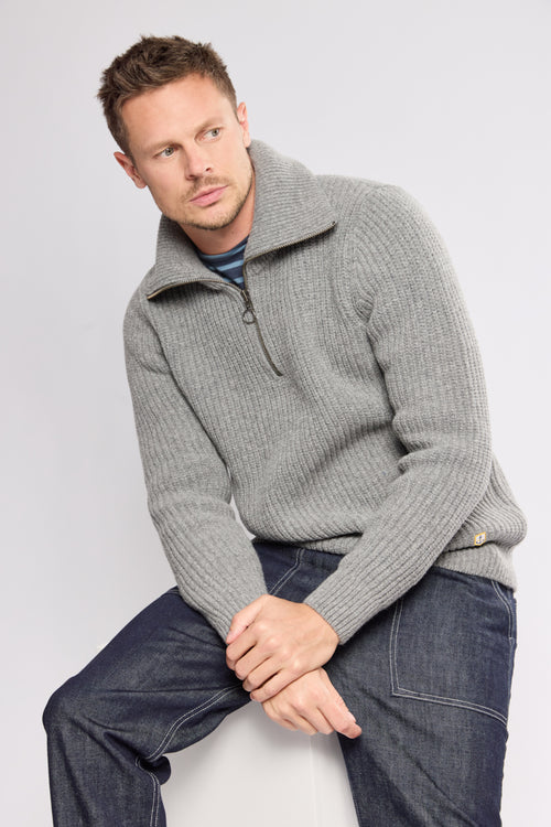 Pullover mit Stehkragen Héritage – Wolle - Armor-lux - 2