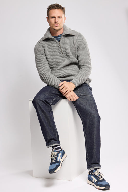 Pullover mit Stehkragen Héritage – Wolle - Armor-lux - 1