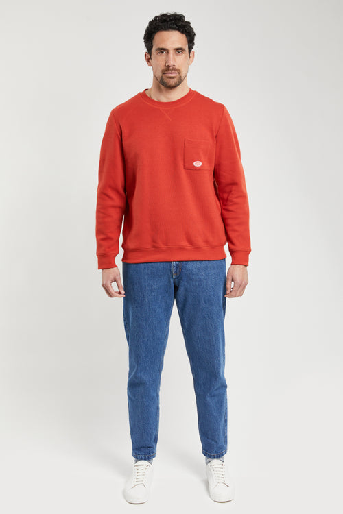 Sweat avec poche Héritage - coton issu de l