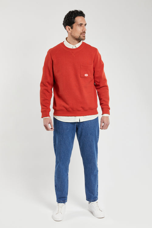 Sweat avec poche Héritage - coton issu de l