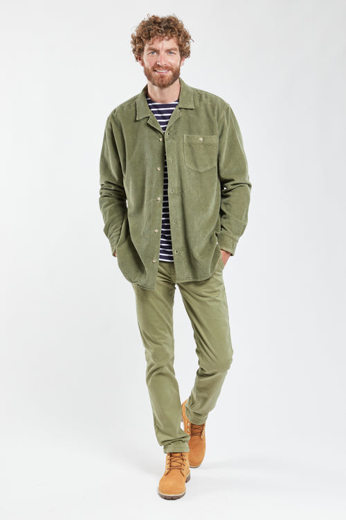 Surchemise manches longues - velours - Armor-lux - 4