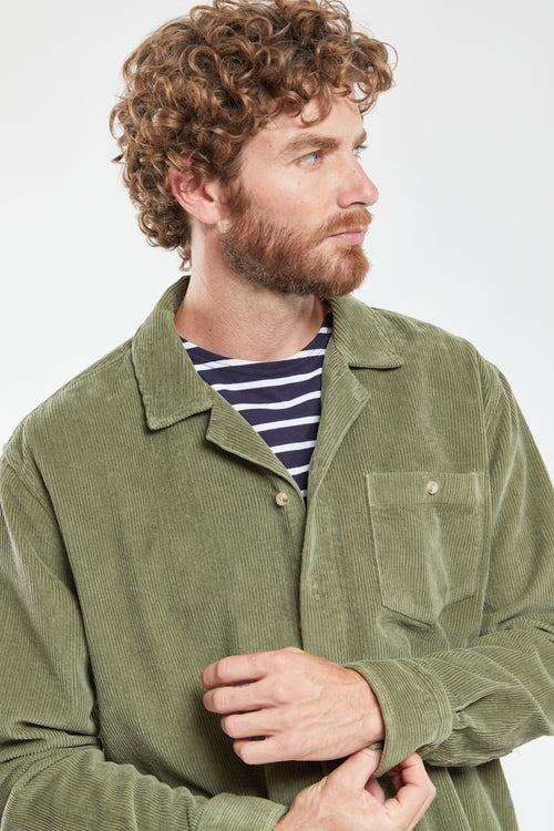 Surchemise manches longues - velours - Armor-lux - 2