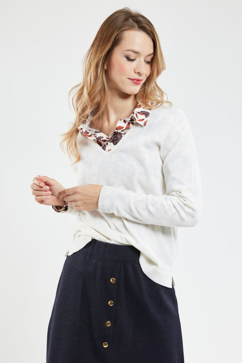 Pull col V - laine - Armor-lux - 4