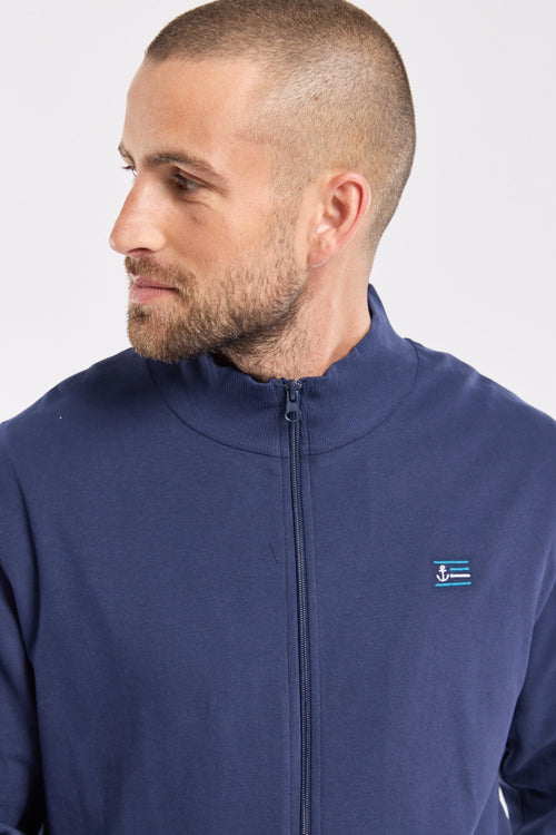 Veste zippée Homewear - coton épais - Armor-lux - 3