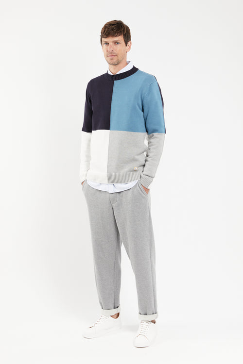 Pull 4 couleurs - coton - Armor-lux - 4