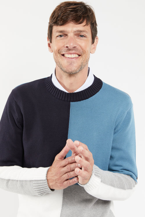 Pull 4 couleurs - coton - Armor-lux - 2