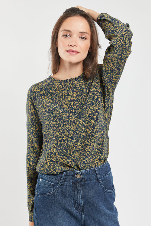 Blouse imprimée - cupro - Armor-lux - 1