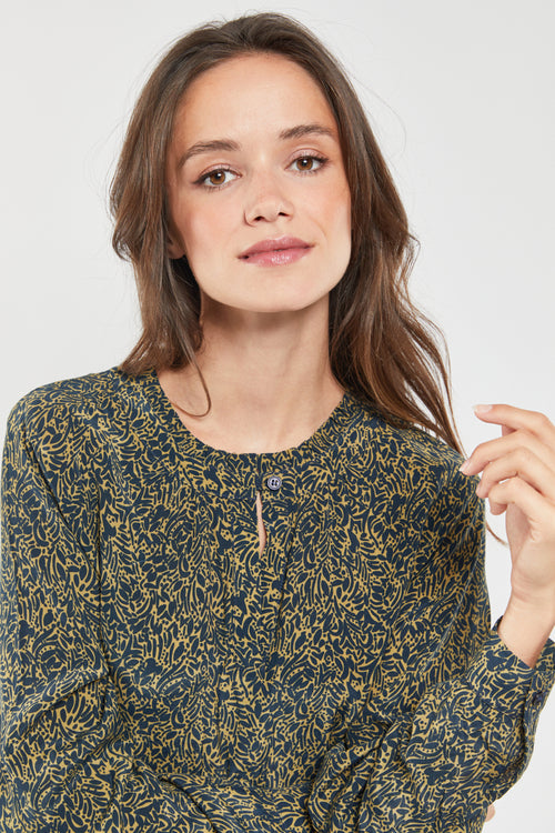 Blouse imprimée - cupro - Armor-lux - 2