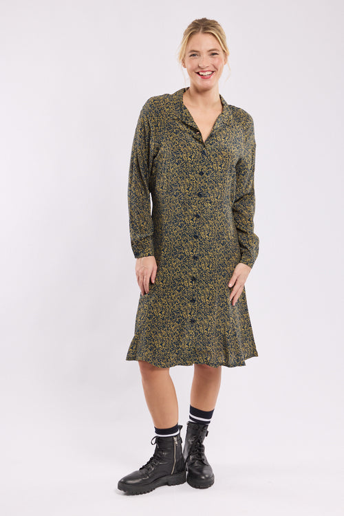 Robe chemise imprimée - Cupro - Armor-lux - 1