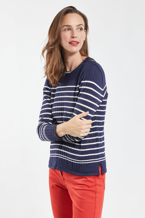 Pull marin - laine et acrylique - Armor-lux - 2