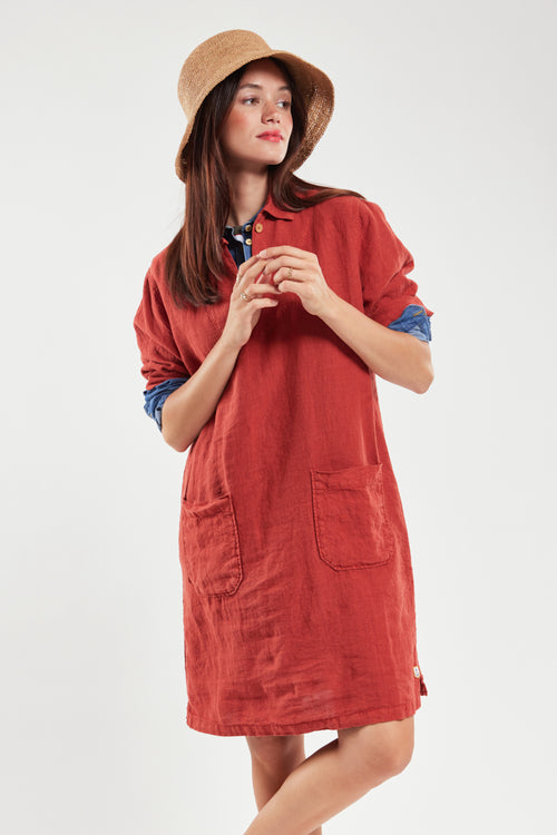 Robe vareuse - lin - Armor-lux - 5