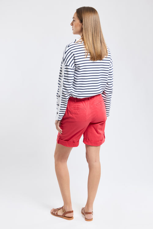 Bermuda shorts with elasticated waist - cotton - Armor-lux - 5