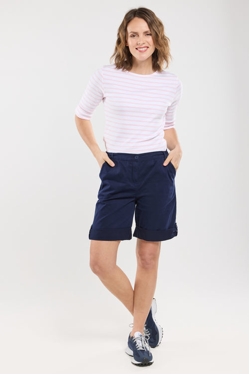 Bermuda taille élastique - coton - Armor-lux - 1