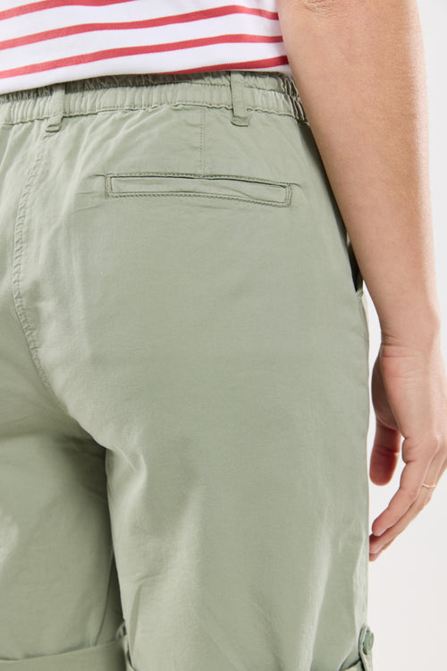 Bermuda shorts with elasticated waist - cotton - Armor-lux - 3