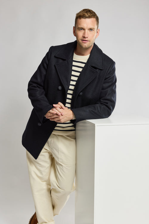 Pea coat Kermor - wool - Armor-lux - 4