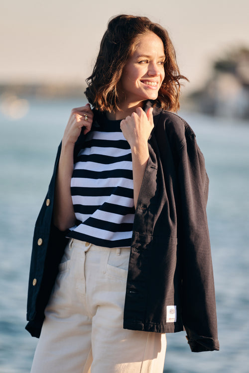 Fisherman Jacket - cotton canvas - Superga® x Armor-lux - Armor-lux - 2