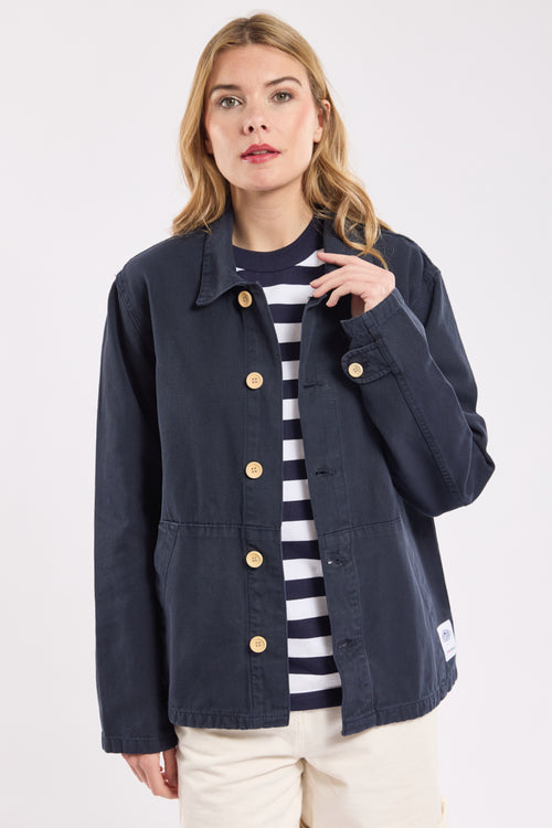 Fisherman Jacket - cotton canvas - Superga® x Armor-lux - Armor-lux - 3