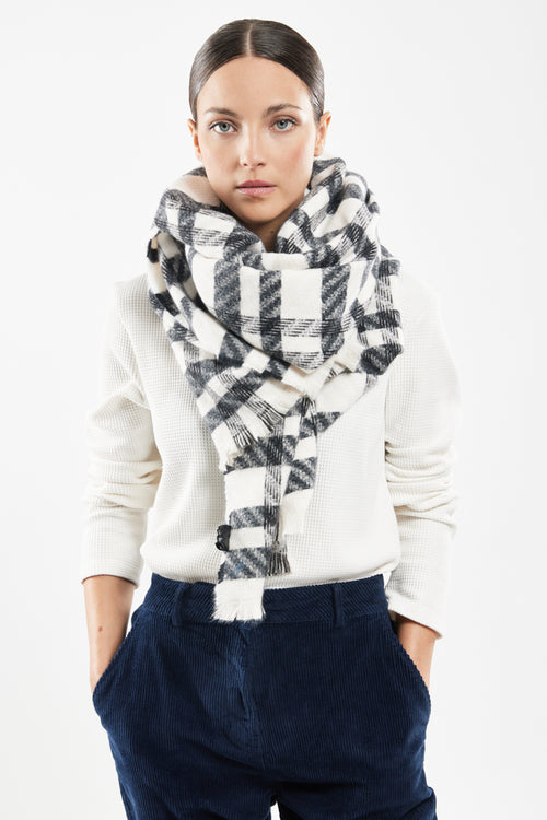 JESTIN checked scarf - Armor-lux - 2