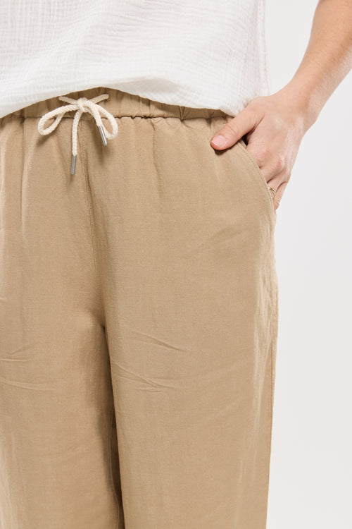 Weit geschnittene Hose – Leinen - Armor-lux - 3