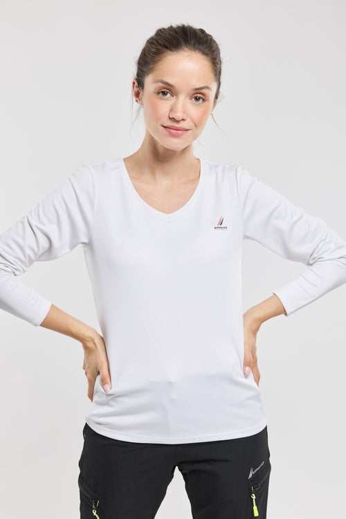 T-shirt manches longues COLMAN - polyester recyclé - Armor-lux - 1