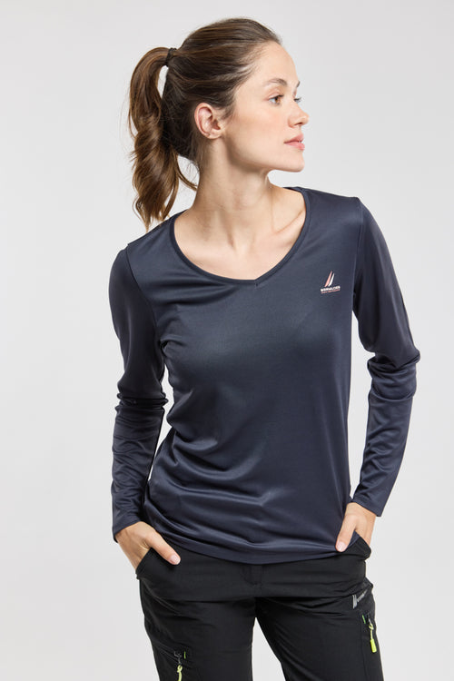 T-shirt manches longues COLMAN - polyester recyclé - Armor-lux - 3