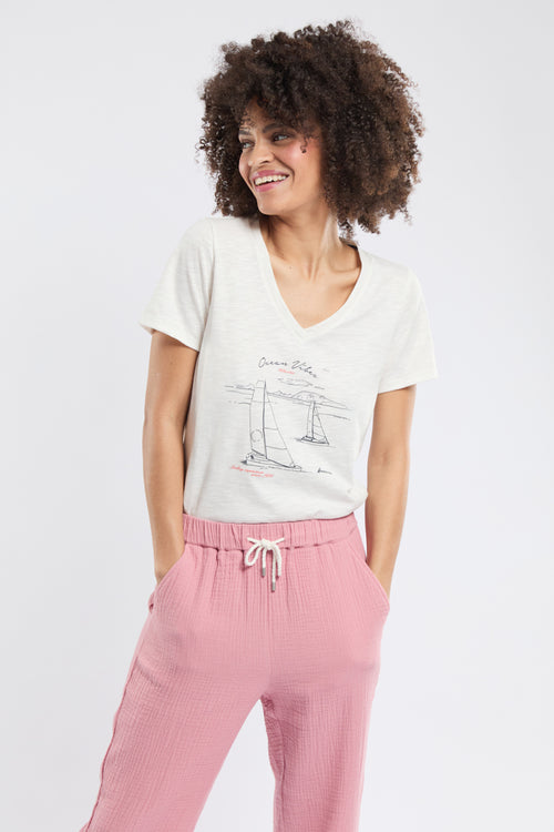 T-shirt CALABAN - coton léger - Armor-lux - 2