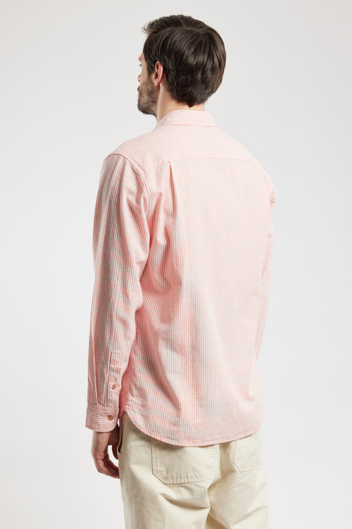 Chemise fines rayures ELINE - coton et lin - Armor-lux - 4