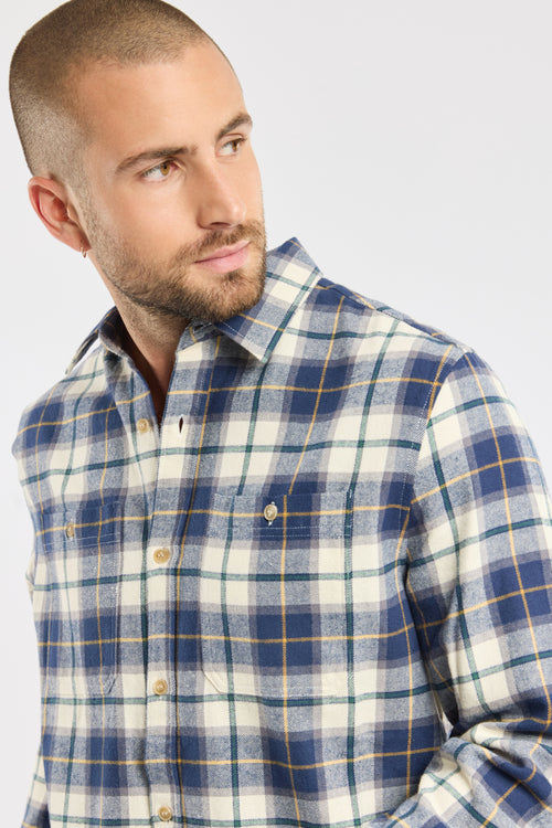 Chemise à carreaux ELRICK - coton - Armor-lux - 2