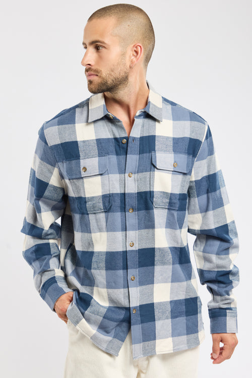 Chemise à carreaux ENTIC - coton - Armor-lux - 1